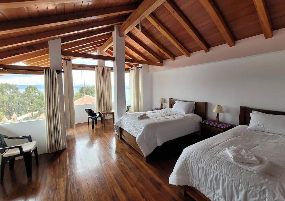 Casa De La Luna - Isla Del Sol Комунидад-Юмани Экстерьер фото